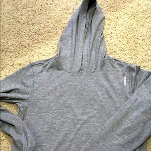 Gray light weight hoodie